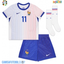Camisa de time de futebol França Ousmane Dembele #11 Replicas 2º Equipamento Infantil Europeu 2024 Manga Curta (+ Calças curtas)